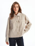 LC Waikiki Women's Wool Shirt Jacket